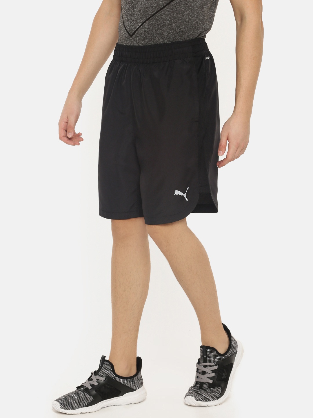 

Puma Men Black Solid woven dryCELL Sport Shorts