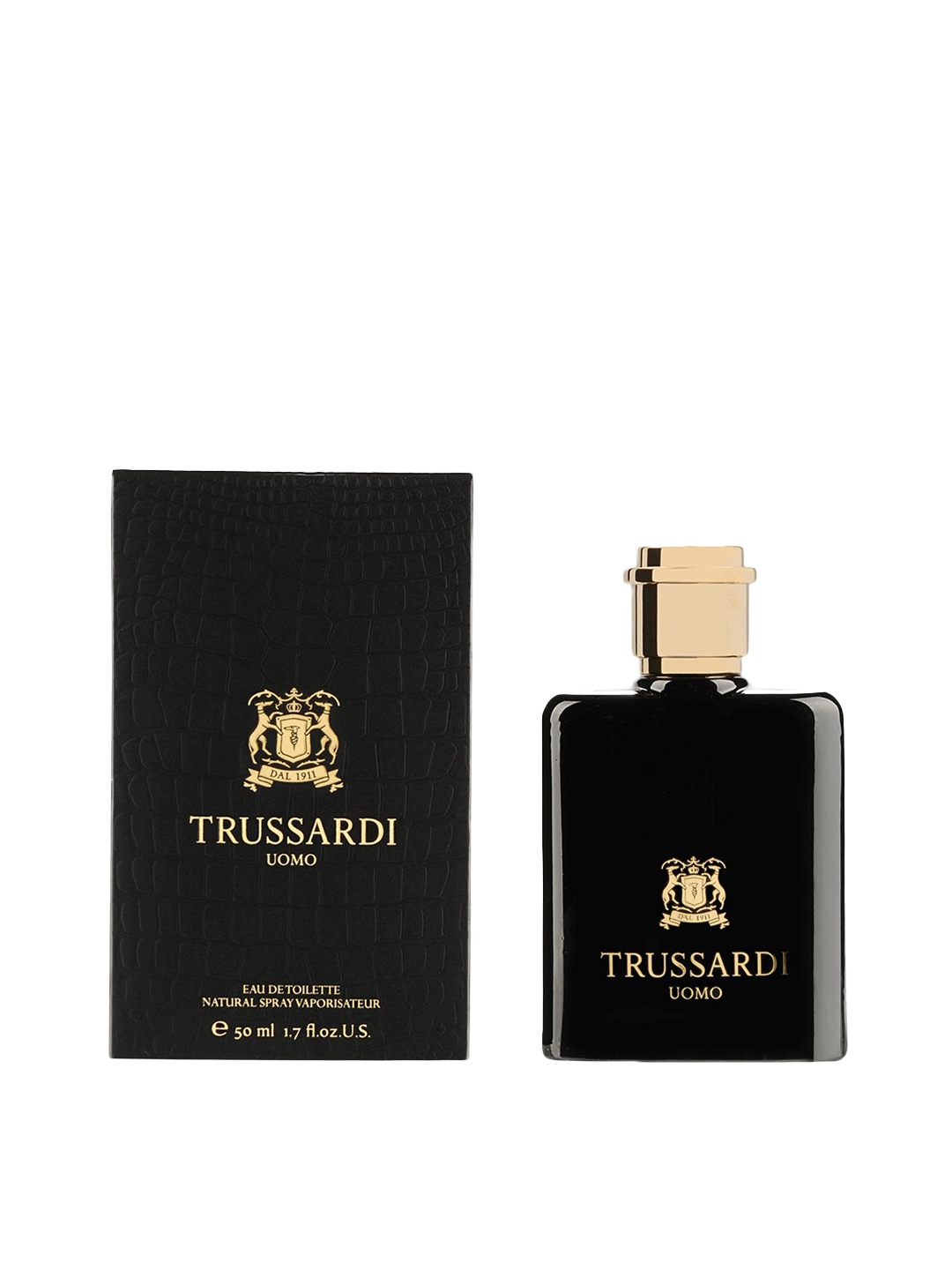 

Trussardi Men Uomo Eau de Toilette 50ml, Black