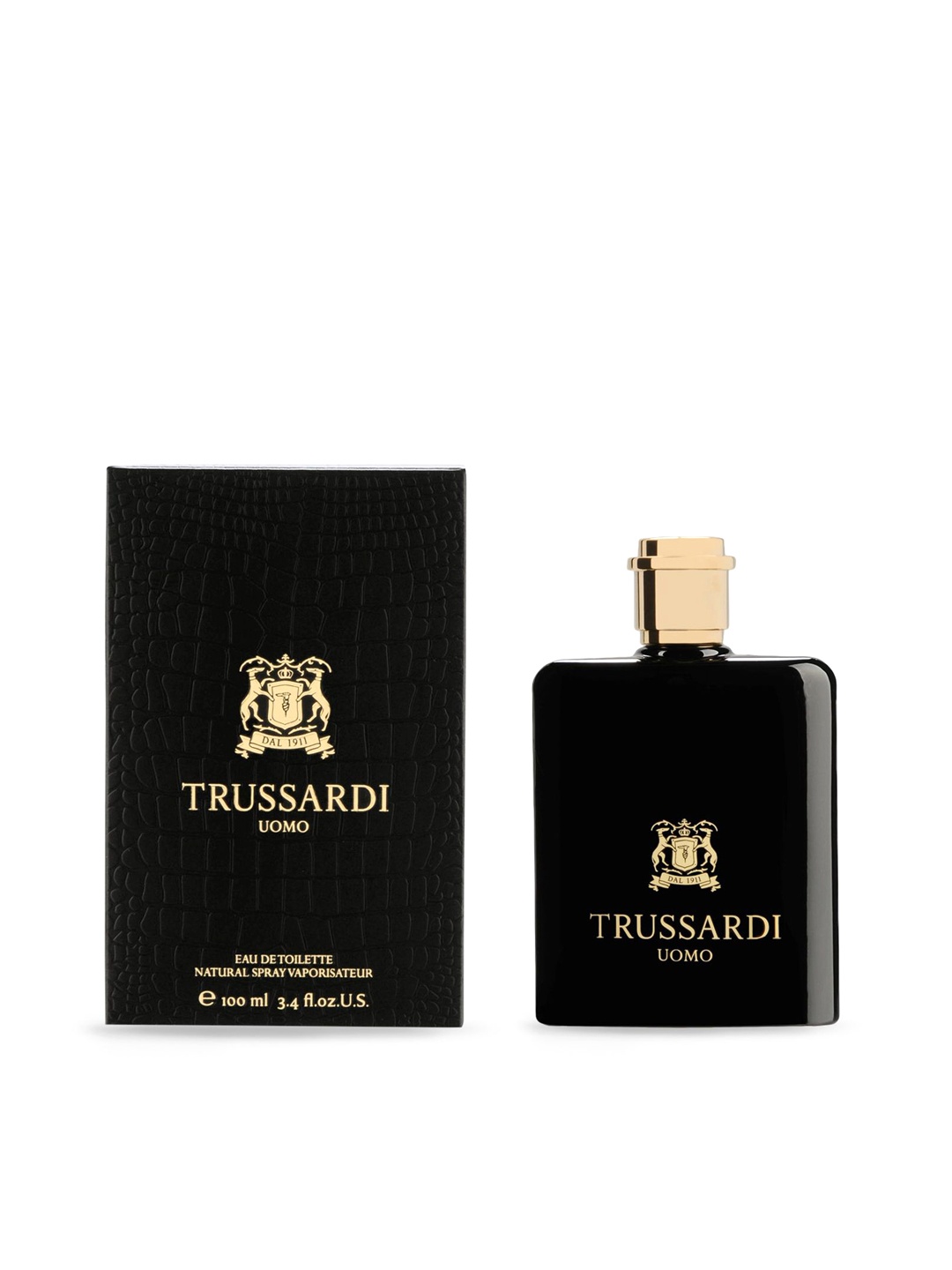 

Trussardi Men Uomo Eau de Toilette - 100ml, Black