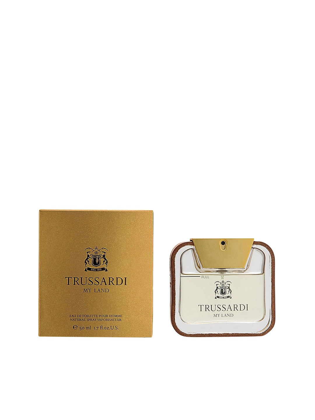 

Trussardi Men My Land Eau De Toilette 50 ml, Gold