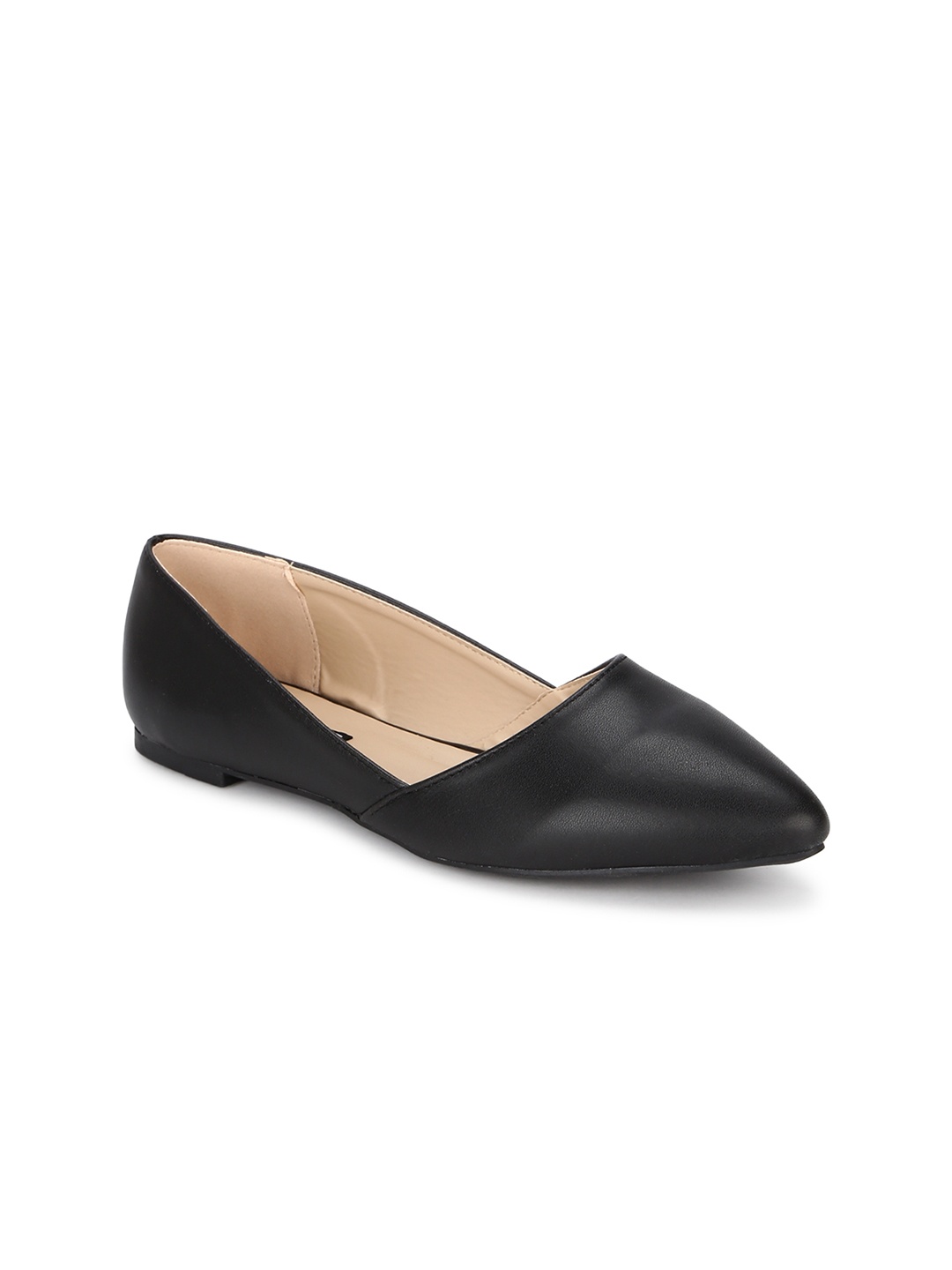 

Allen Solly Women Black Solid Ballerinas