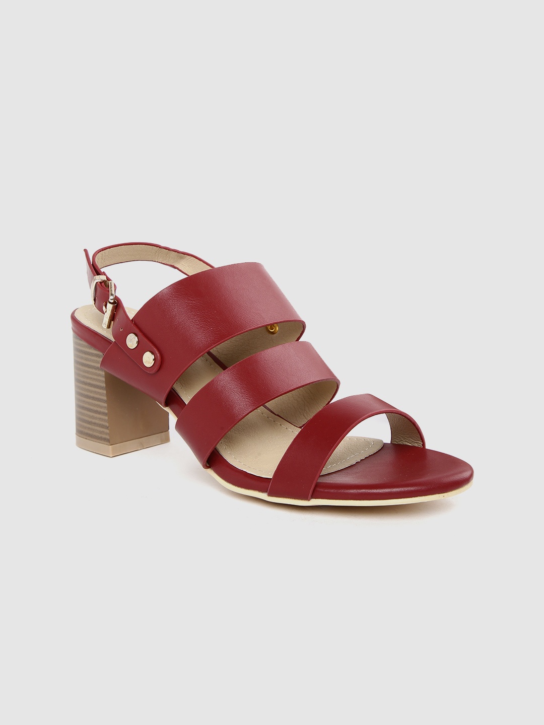 

Allen Solly Women Maroon Solid Heels