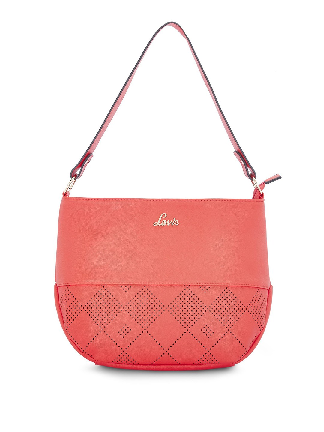 

Lavie Coral Solid Hobo Bag