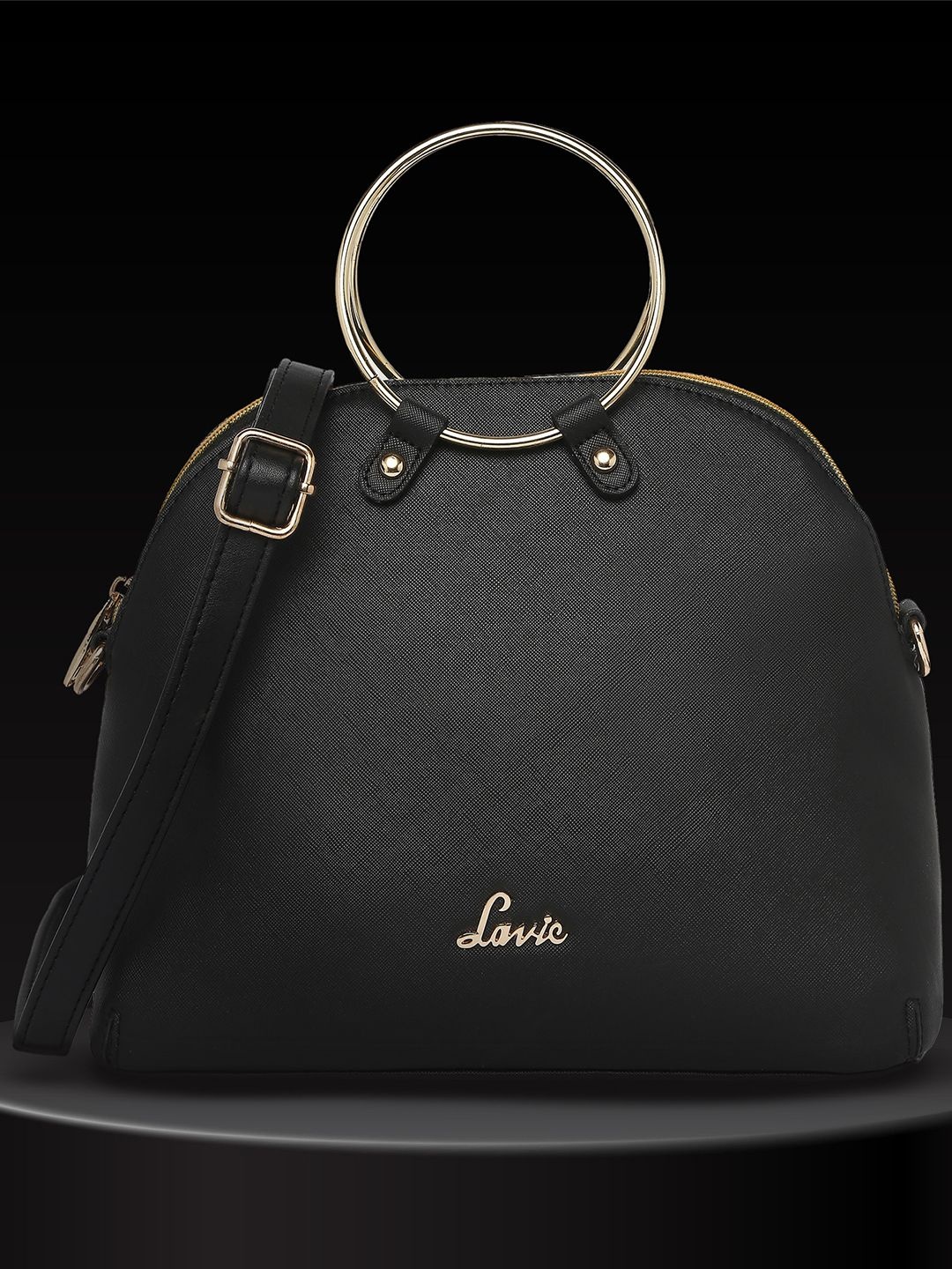 

Lavie Vonnegut Sm Dome Woman Black Satchel Handbag