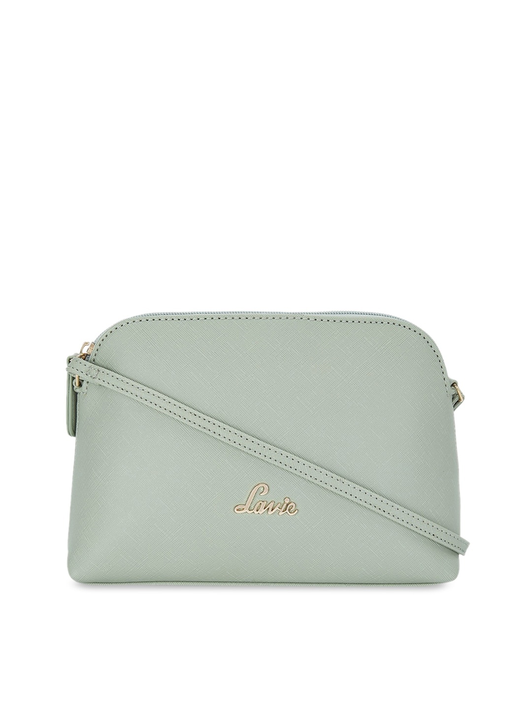 

Lavie Moritz Women Green Solid Structured Sling Bag