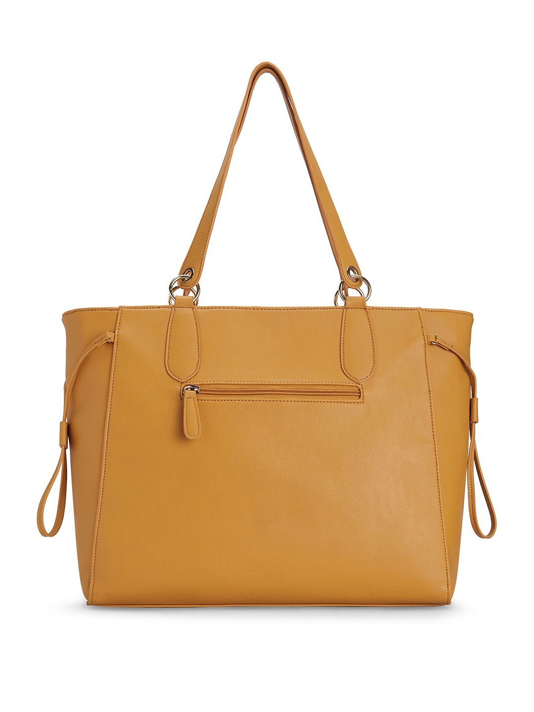 

Lavie Yellow Solid Shoulder Bag