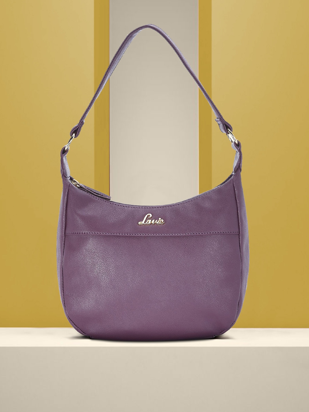 

Lavie Women Purple Solid Shoulder Bag