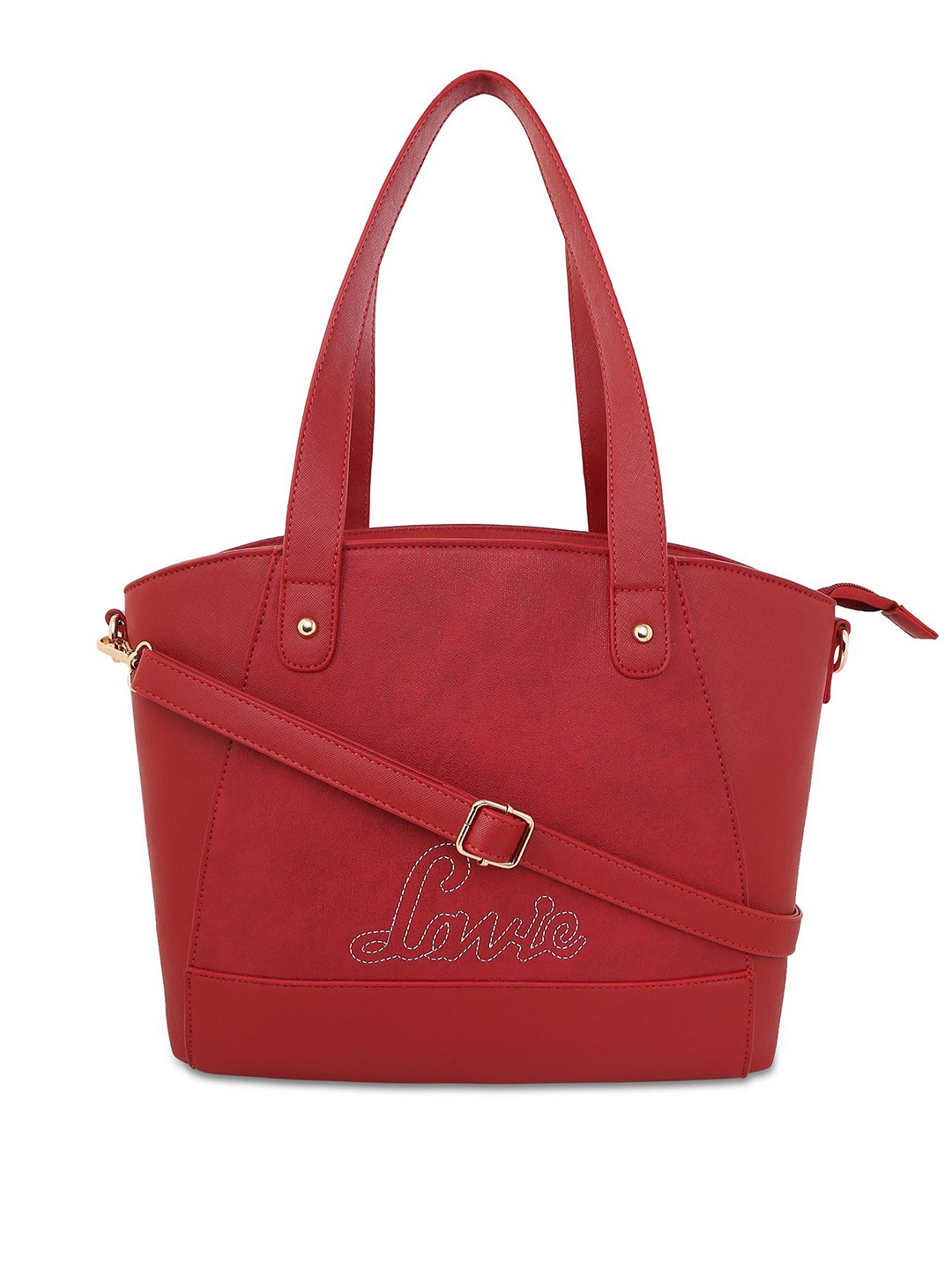 

Lavie Red Solid Shoulder Bag