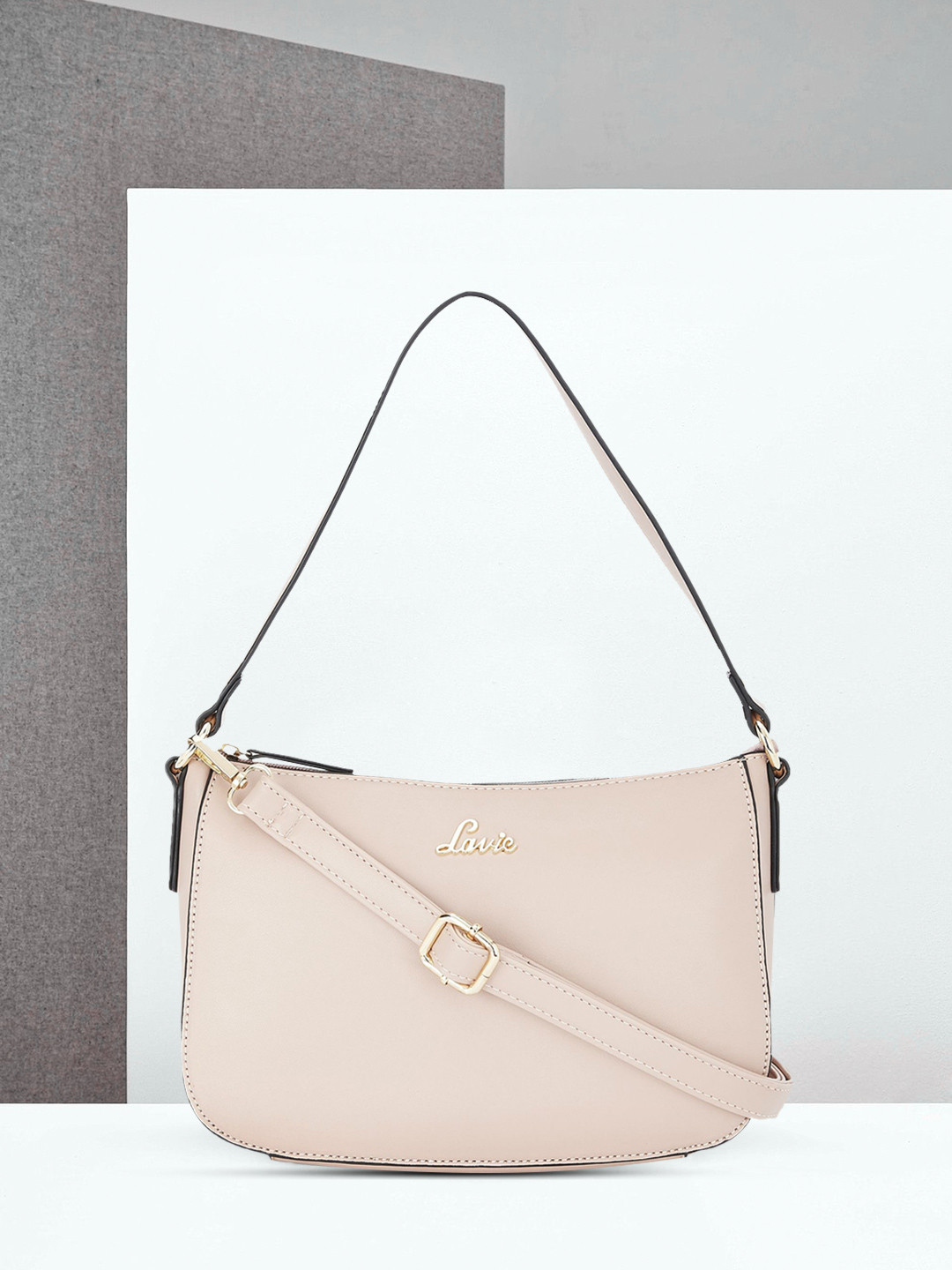 

Lavie Belize Women Hobo Bag, Beige