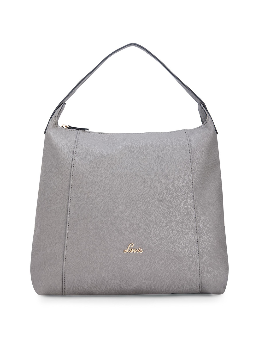 

Lavie Women Grey Solid Handheld Bag