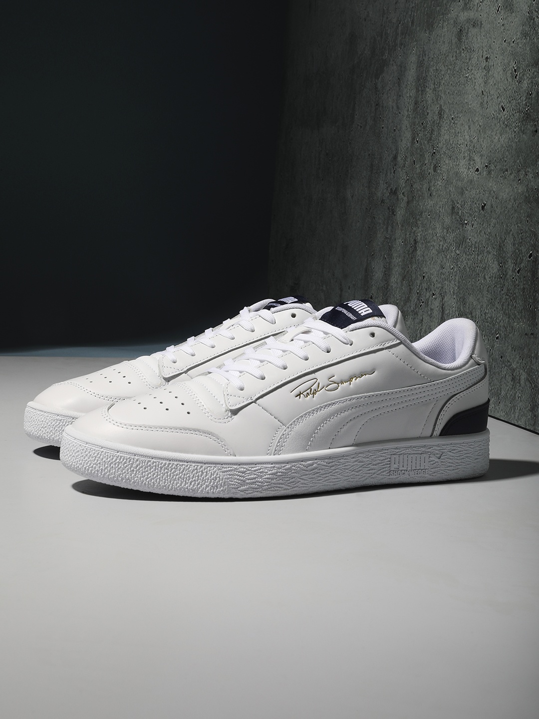 

Puma Unisex White Ralph Sampson Lo Sneakers