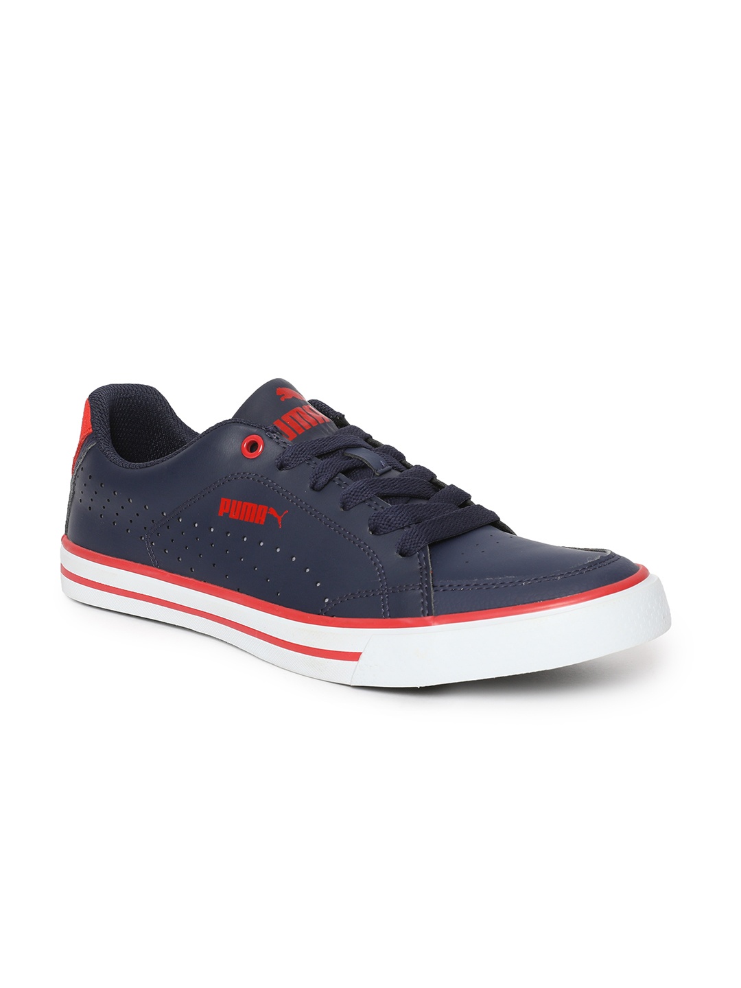 

Puma Unisex Blue Court Point Vulc Sports Sneakers