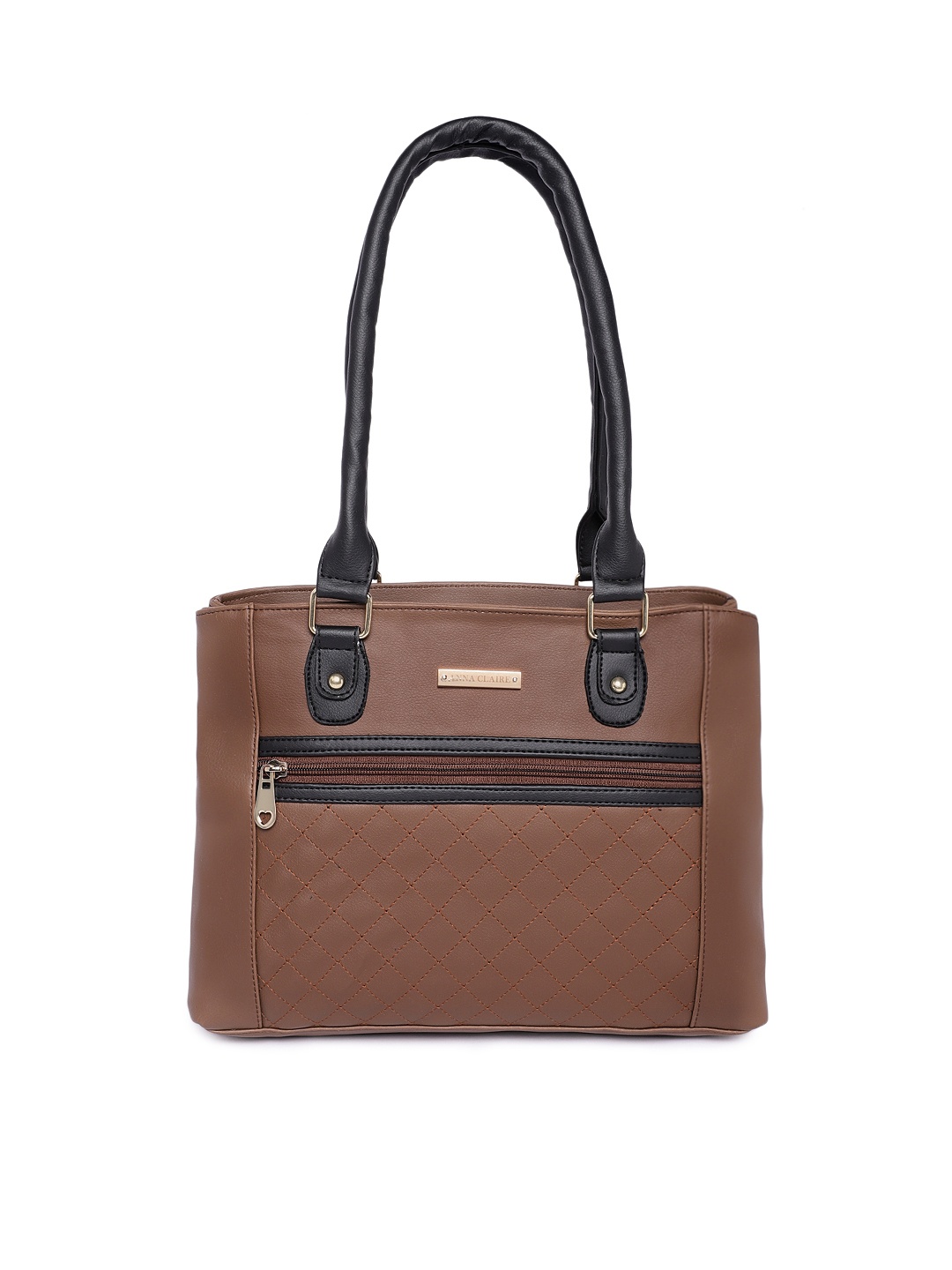 

Anna Claire Tan Brown Solid Shoulder Bag