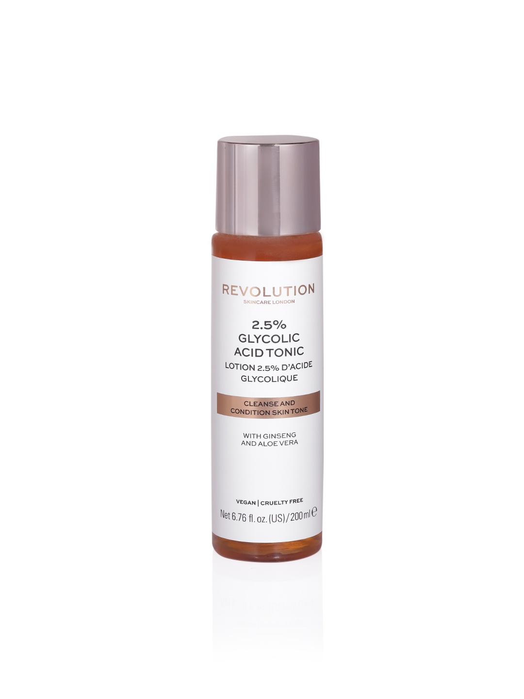 

Makeup Revolution London Women Skin 2.5% Glycolic Acid Tonic 200 ml, Orange