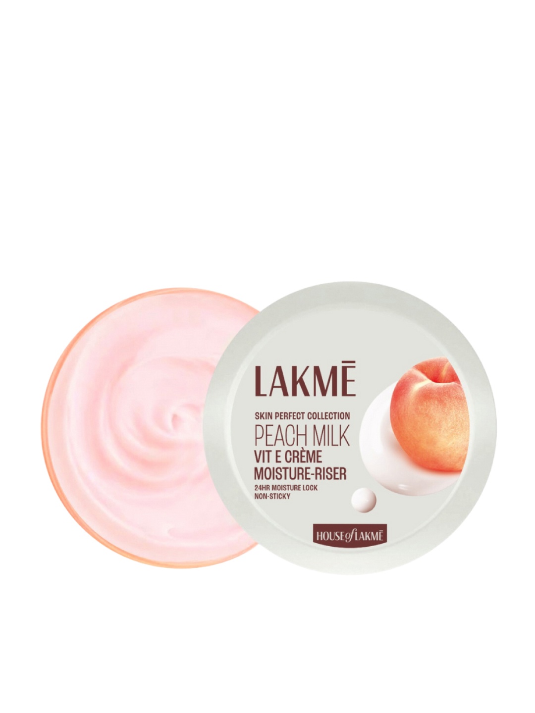 

Lakme Peach Ceramide Moisturizer with Hyaluronic - 50g, White