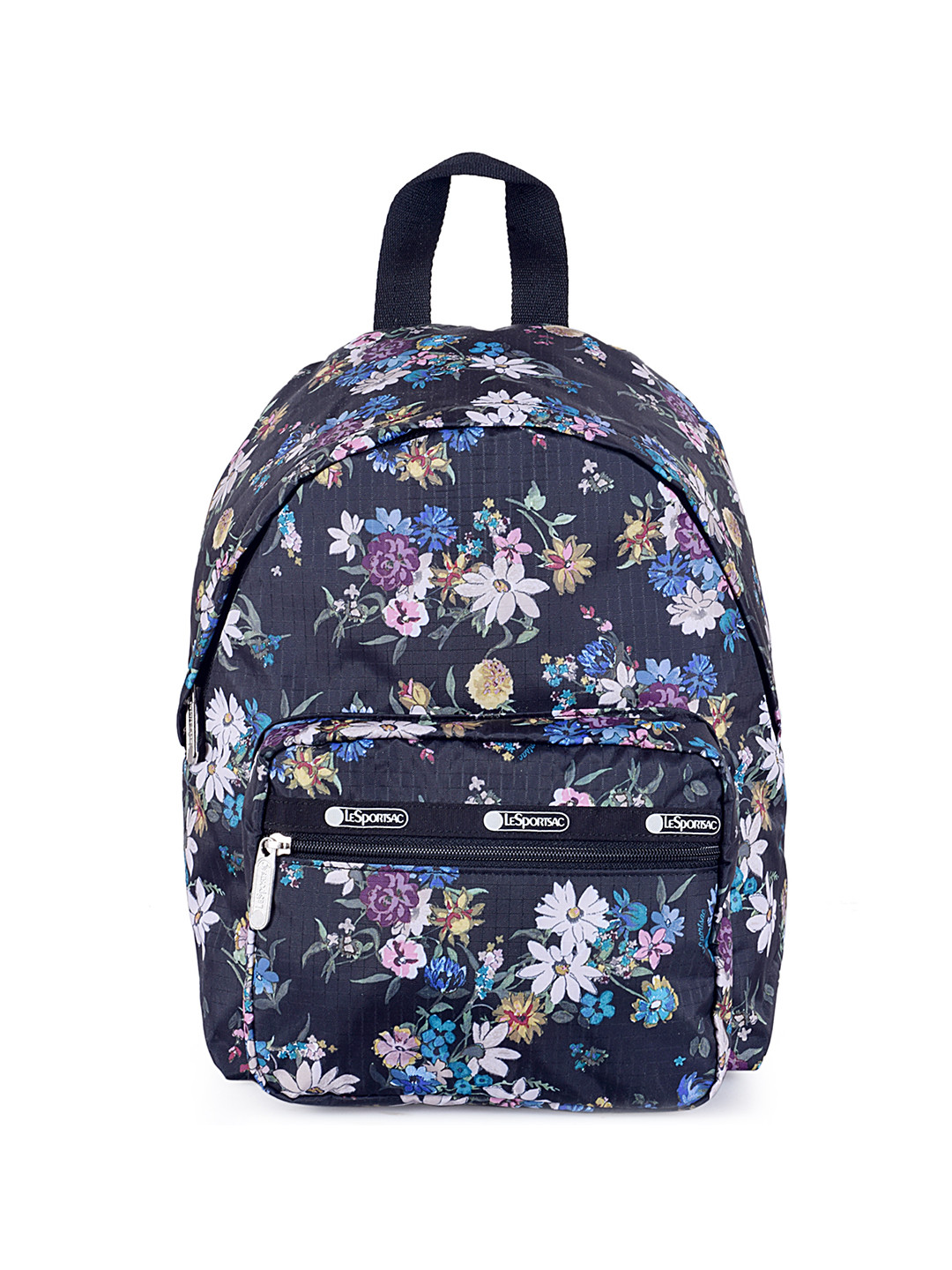 

LeSportsac Women Black Printed Backpack
