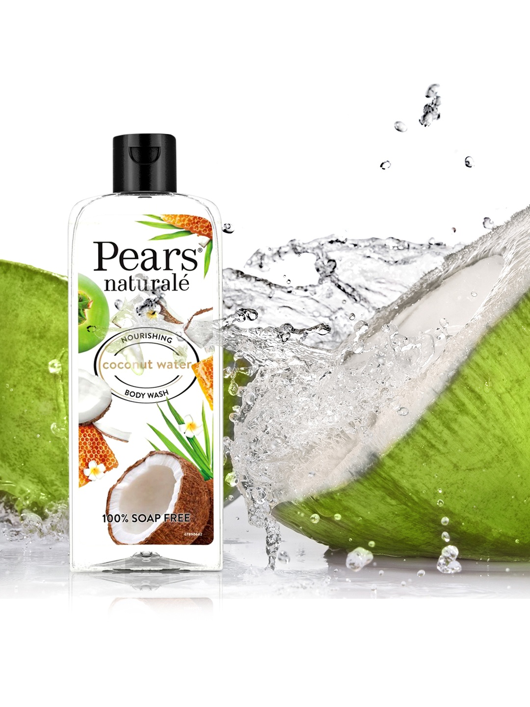 

Pears Unisex Naturale Nourishing Coconut Water Bodywash 250 ml, Transparent