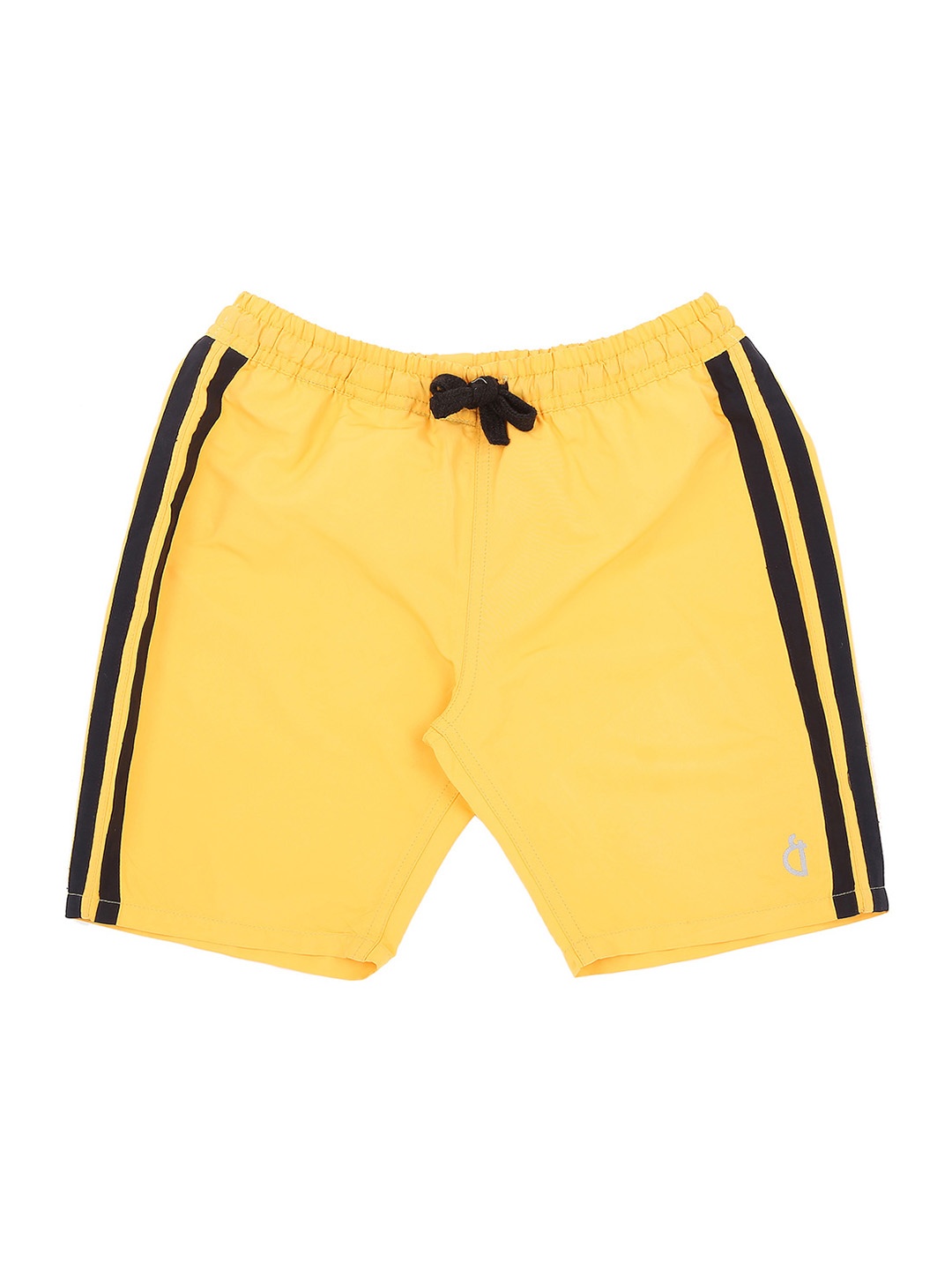 

Gini and Jony Boys Yellow Solid Regular Fit Regular Shorts