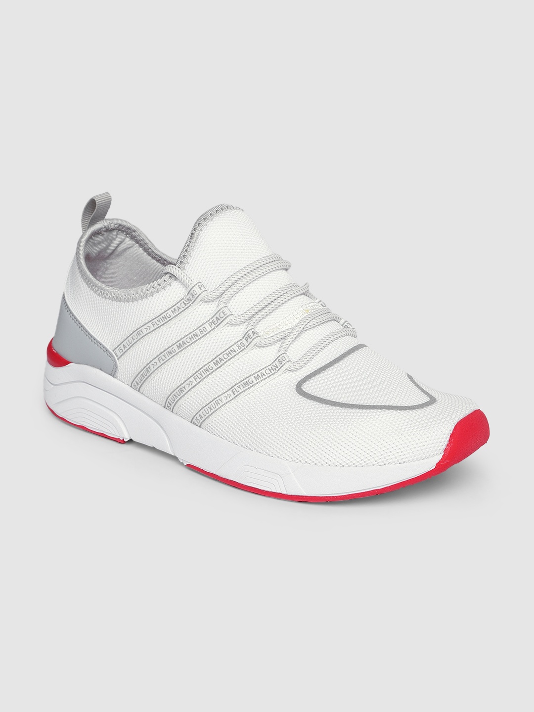 

Flying Machine Men Off-White Sneakers