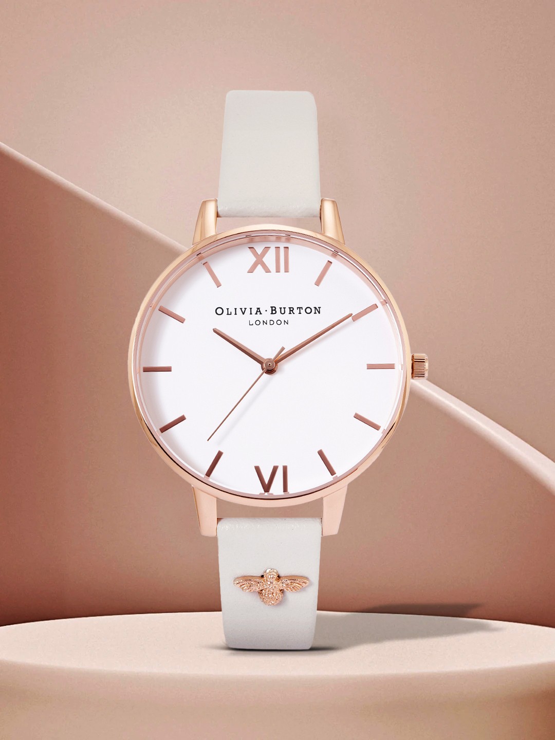 

Olivia Burton Women White Analogue Watch OB16ES02