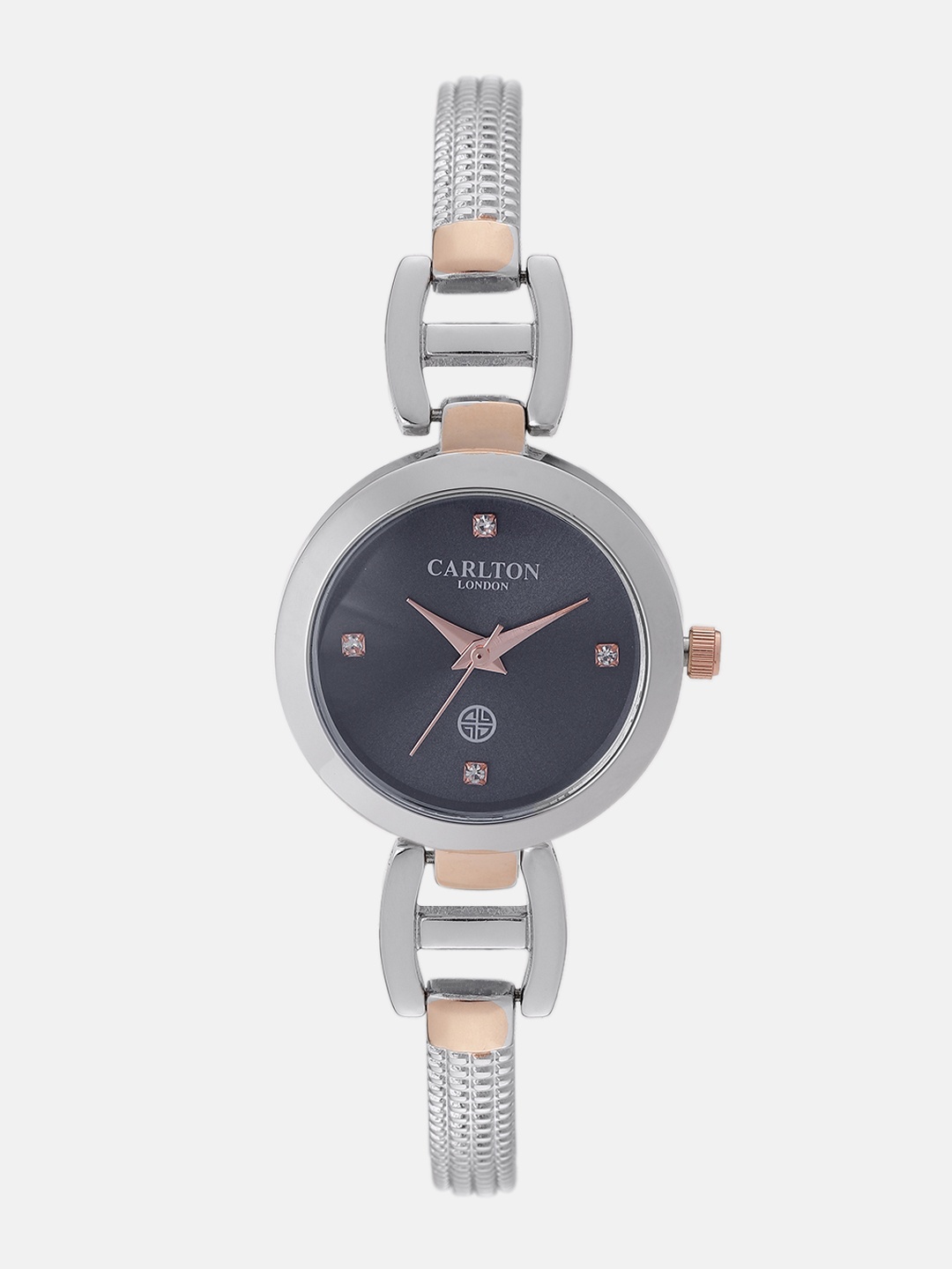 

Carlton London Women Navy Blue Analogue Watch CL008RBLR