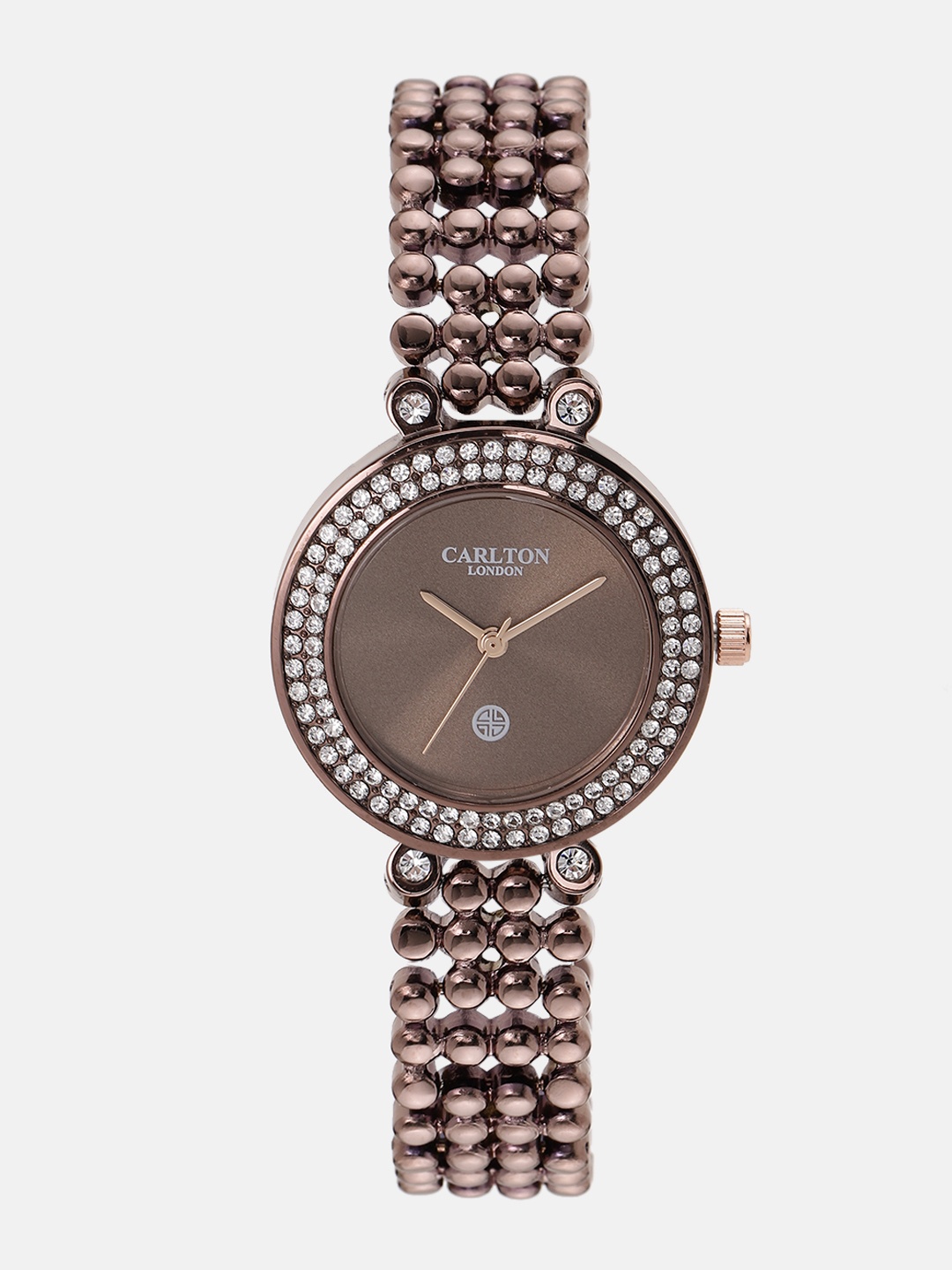 

Carlton London Women Bronze-Toned Analogue Watch CL004BBRB
