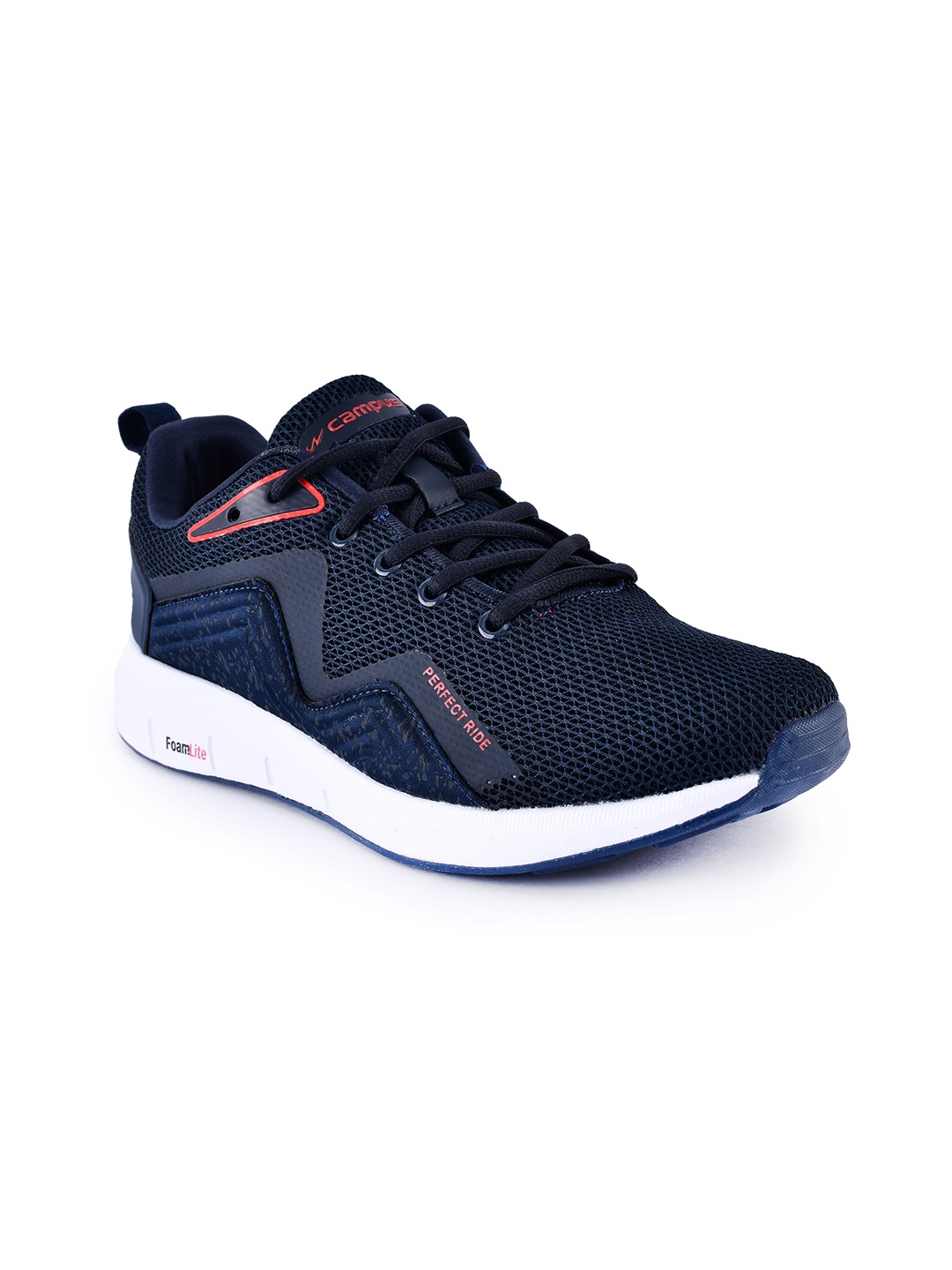 

Campus Men Navy Blue RIDO Mesh Running Shoes
