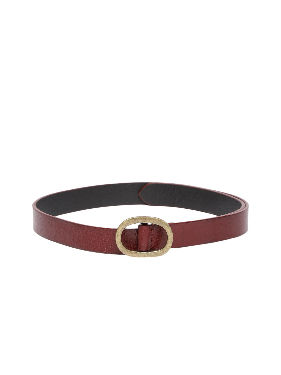 

Levis Women Maroon Reversible Solid Leather Belt