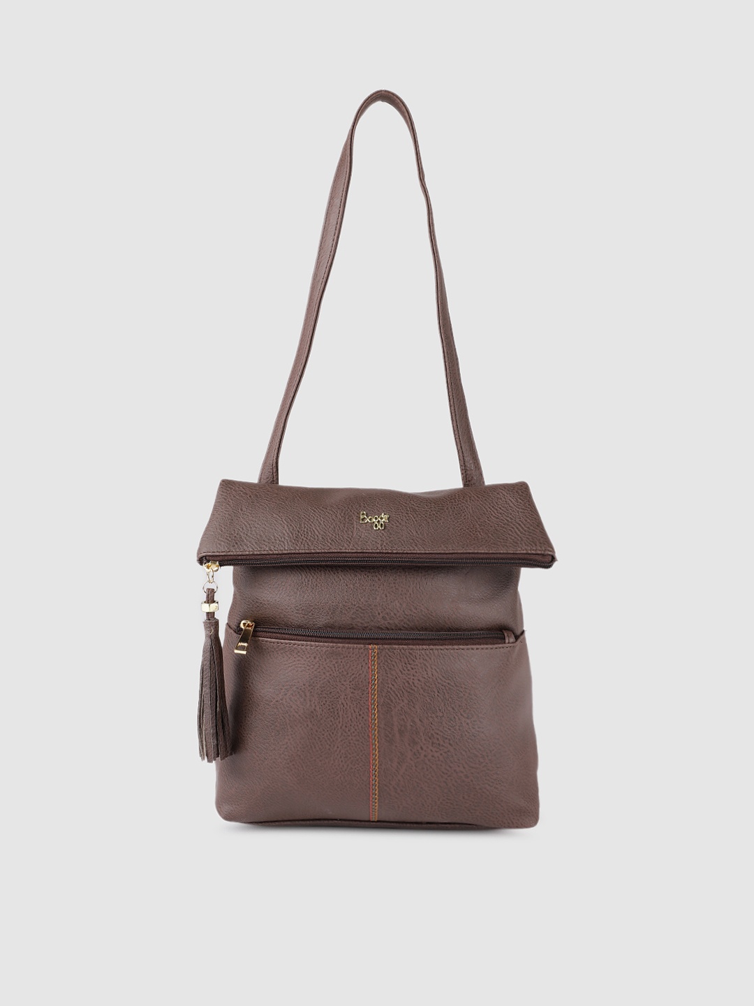 

Baggit Brown Solid Shoulder Bag