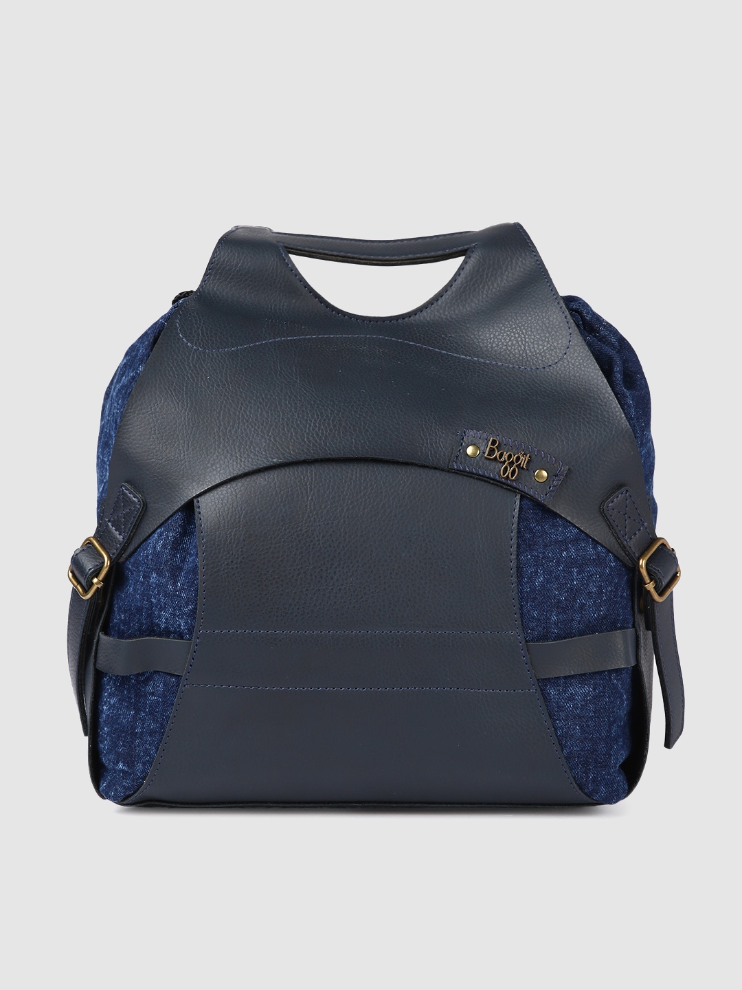 

Baggit Women Blue Solid Backpack