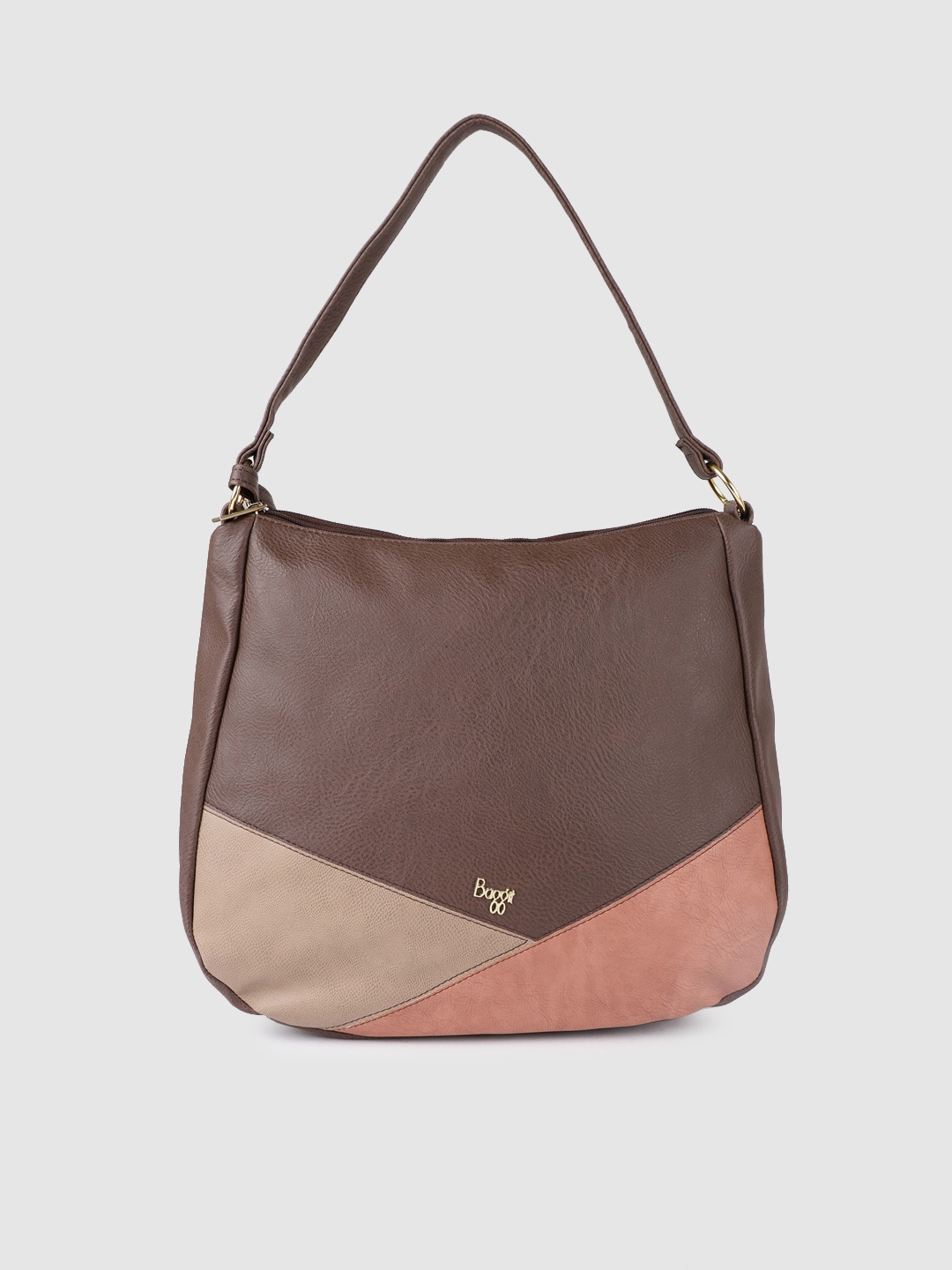 

Baggit Brown Solid Shoulder Bag