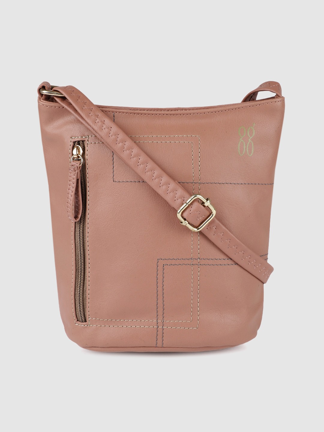 

Baggit Pink Solid Sling Bag