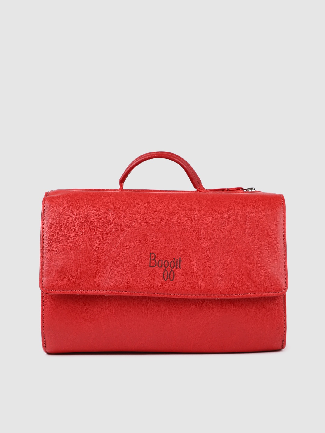 

Baggit Red Solid Makeup Pouch
