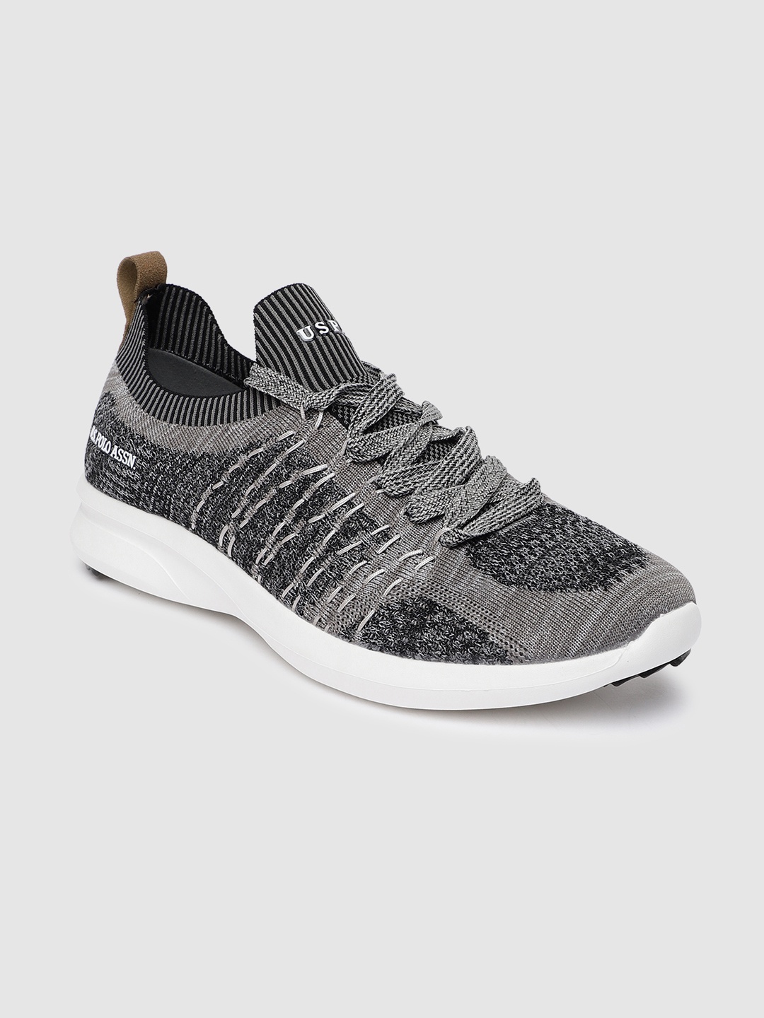 

U.S. Polo Assn. Men Grey GAMA Walking Shoes