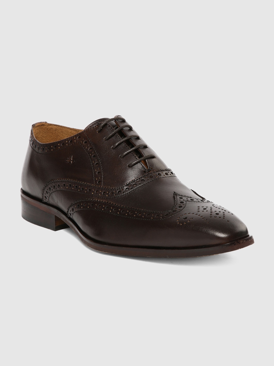 

Arrow Men Brown Leather Formal Brogues