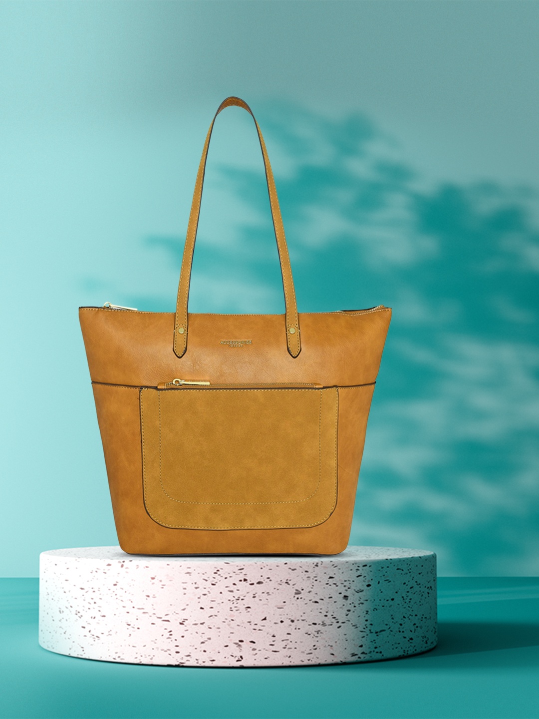 

Accessorize Mustard Yellow Solid Shoulder Bag