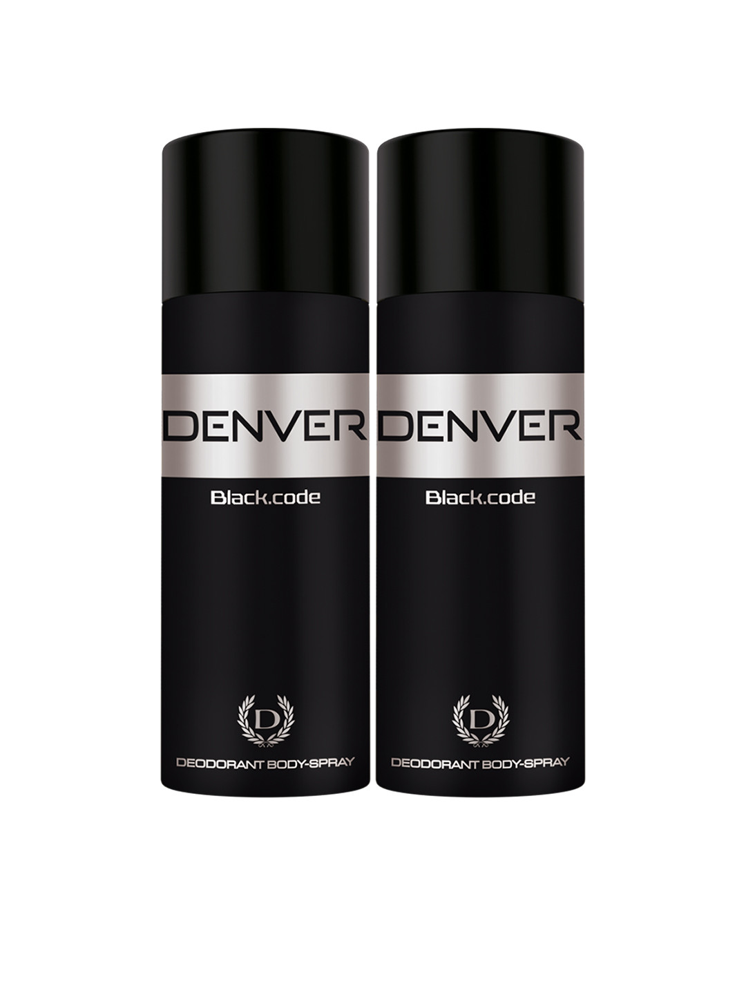 

Denver Men Set of 2 Black Code Deodorant Body Sprays - 150ml Each
