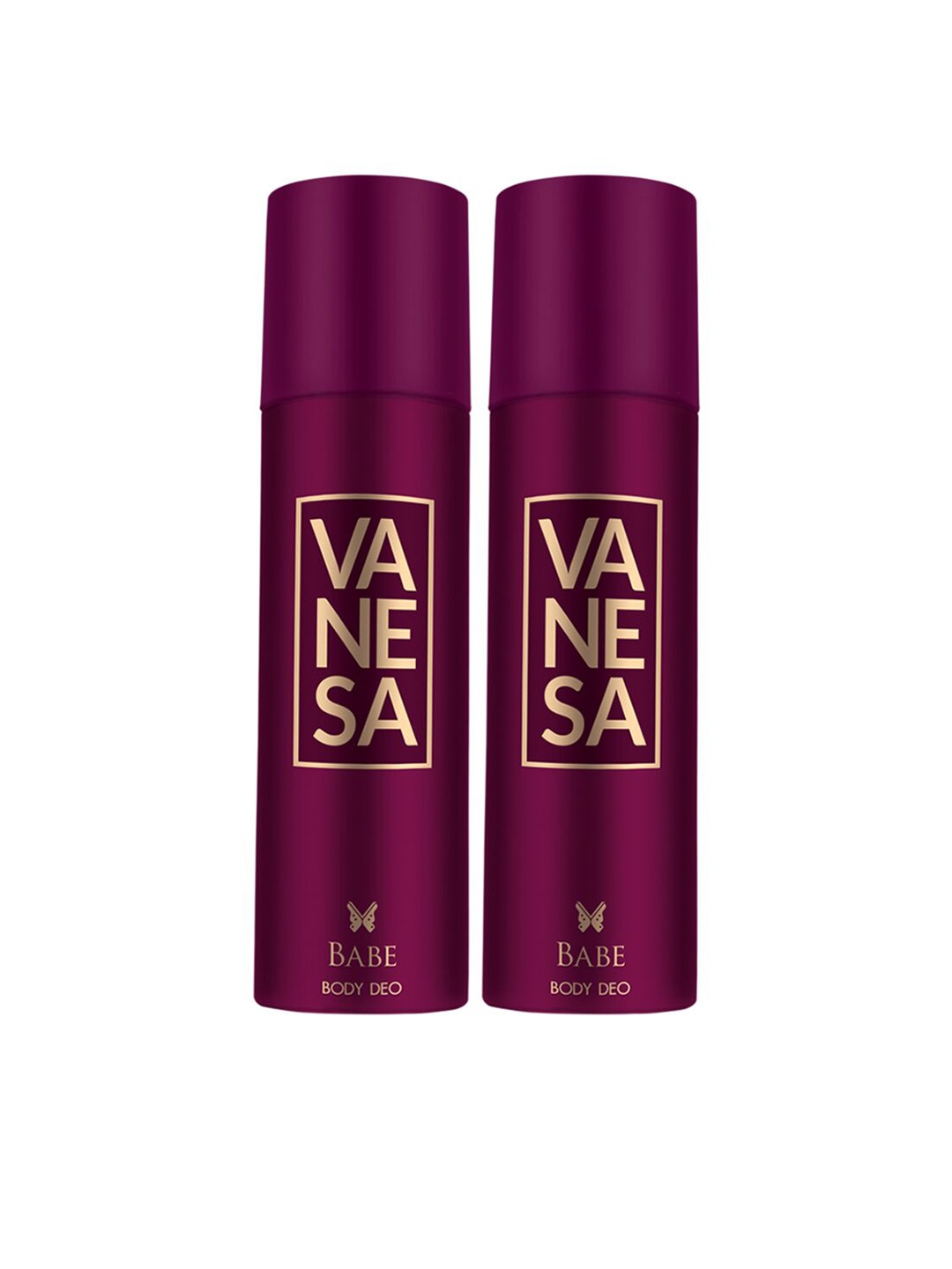 

Vanesa Women Set of 2 Babe Body Deos, Magenta