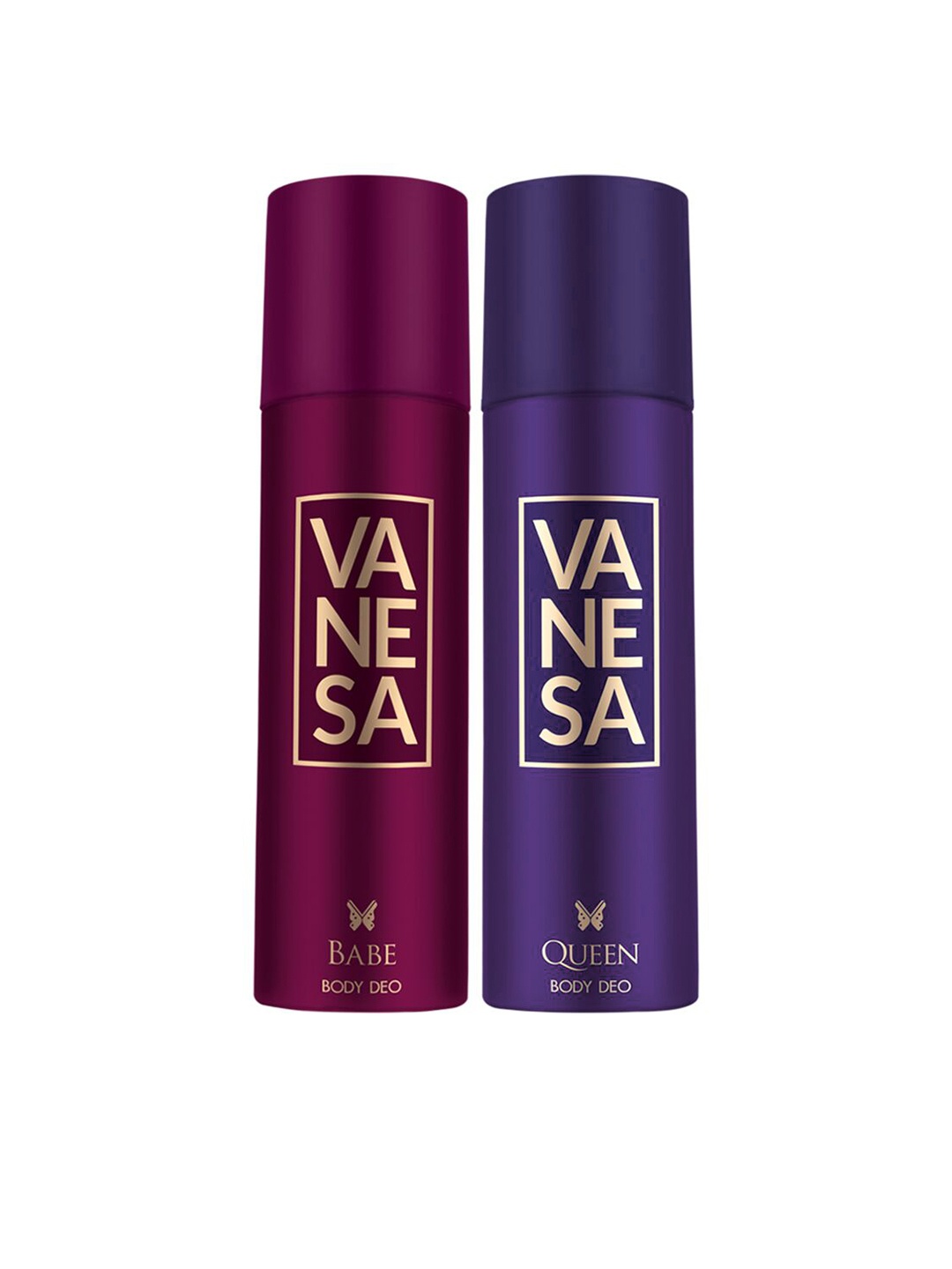 

Vanesa Women Set of 2 Body Deos, Purple