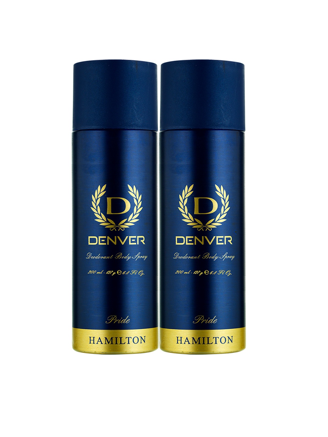 

Denver Men Set of 2 Pride Deodorant Body Sprays, Blue