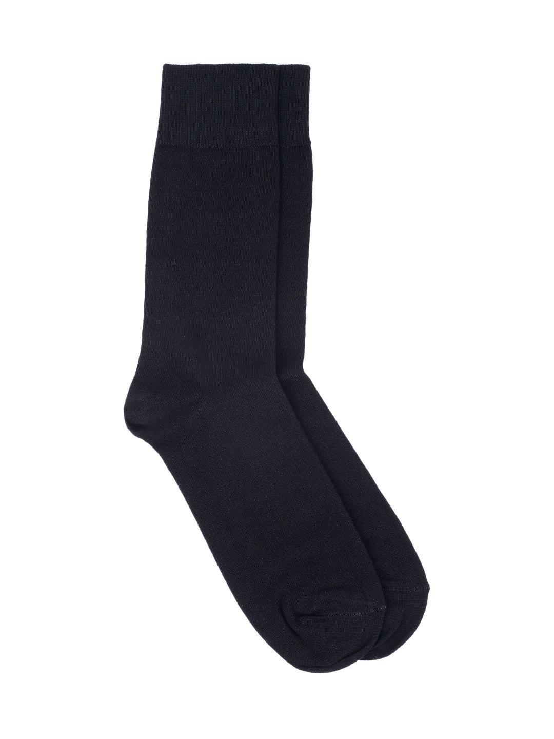 

Park Avenue Men Navy Blue Solid Above Ankle Length Socks