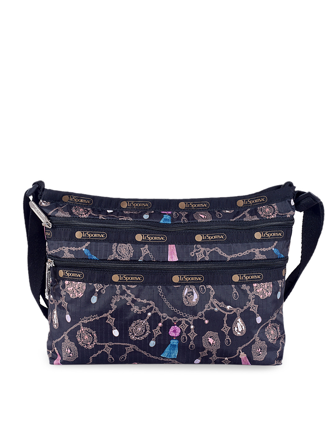 

LeSportsac Blue Printed Sling Bag