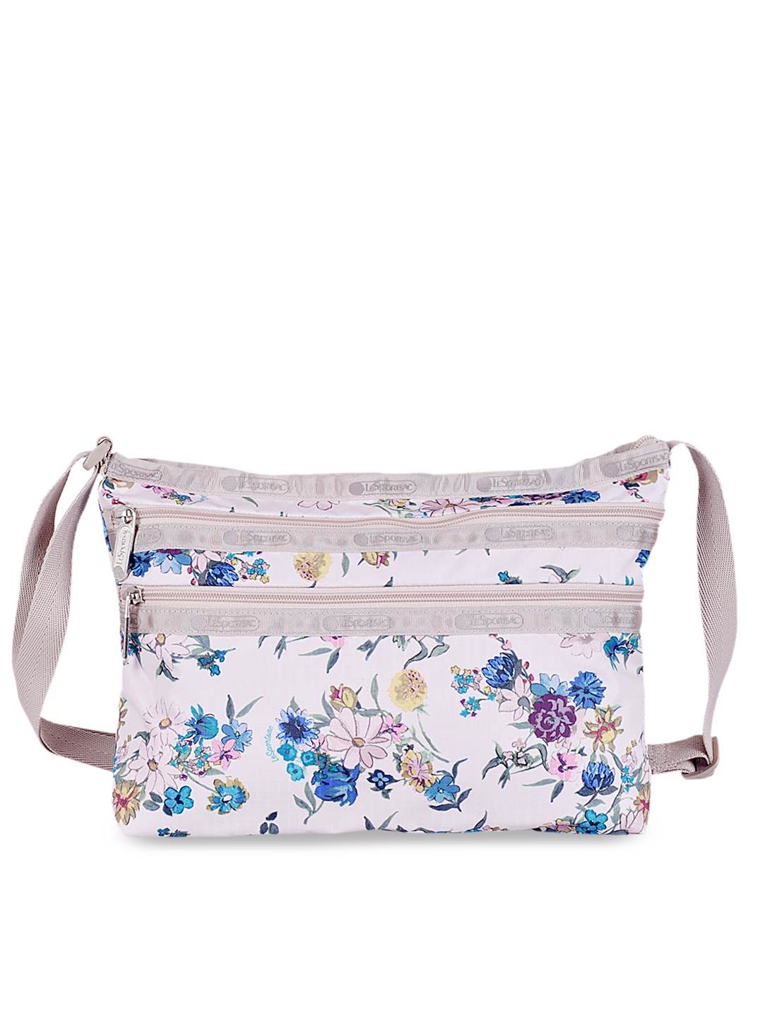 

LeSportsac White Printed Sling Bag