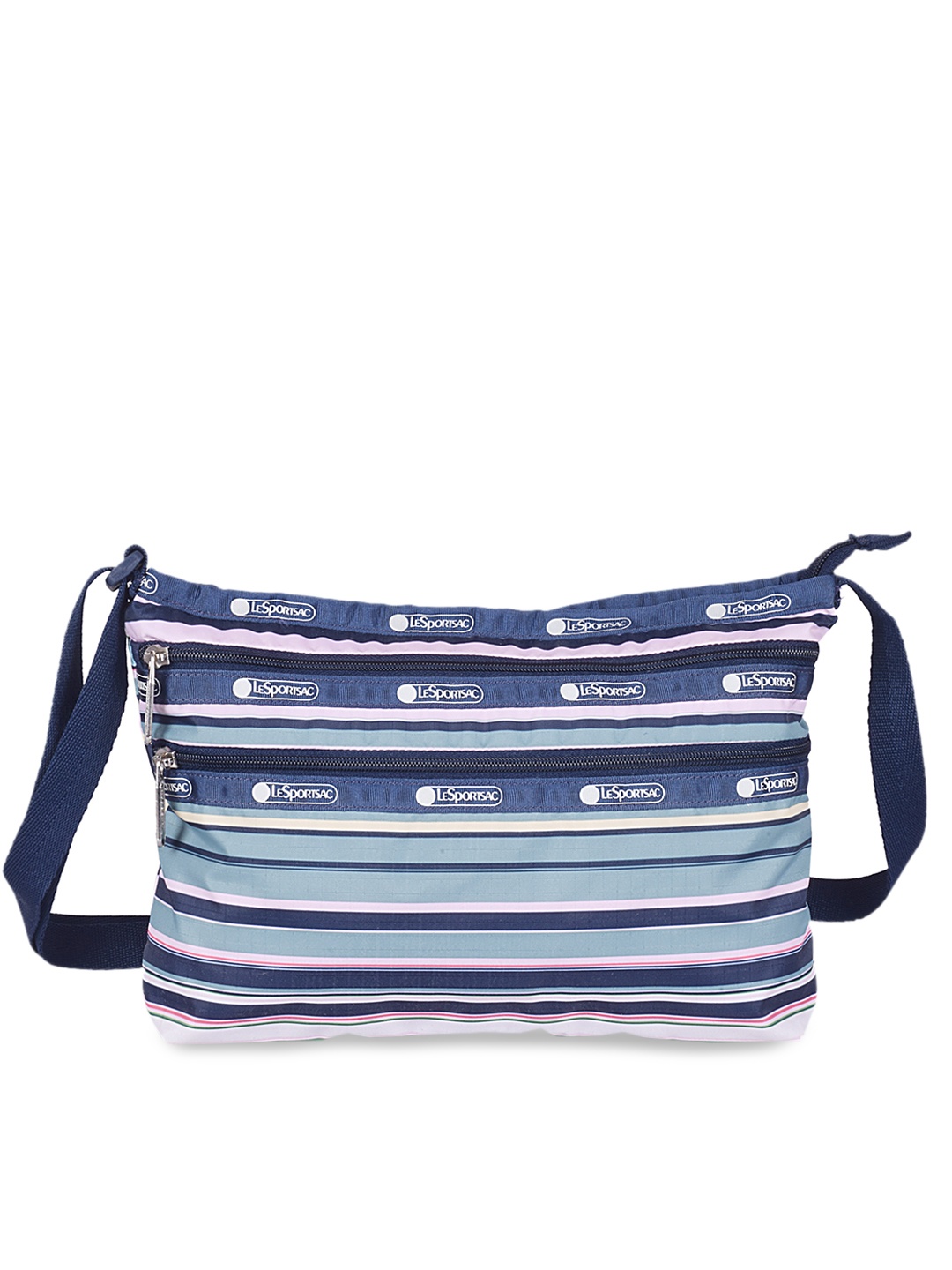 

LeSportsac Multicoloured Striped Sling Bag, Multi
