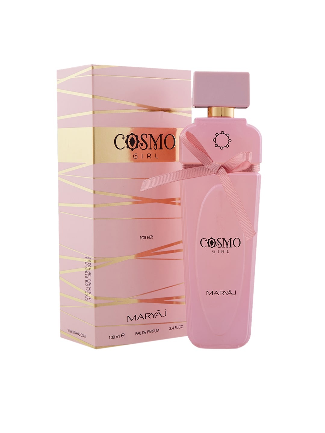 

Maryaj Women Cosmo Girl Eau De Parfum 100ml, Pink