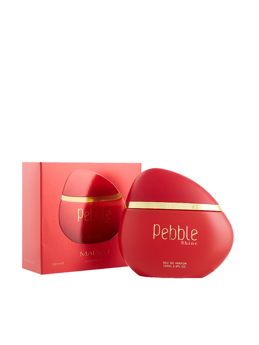

Maryaj Women Pebble Shine Eau De Parfum 100ml, Red
