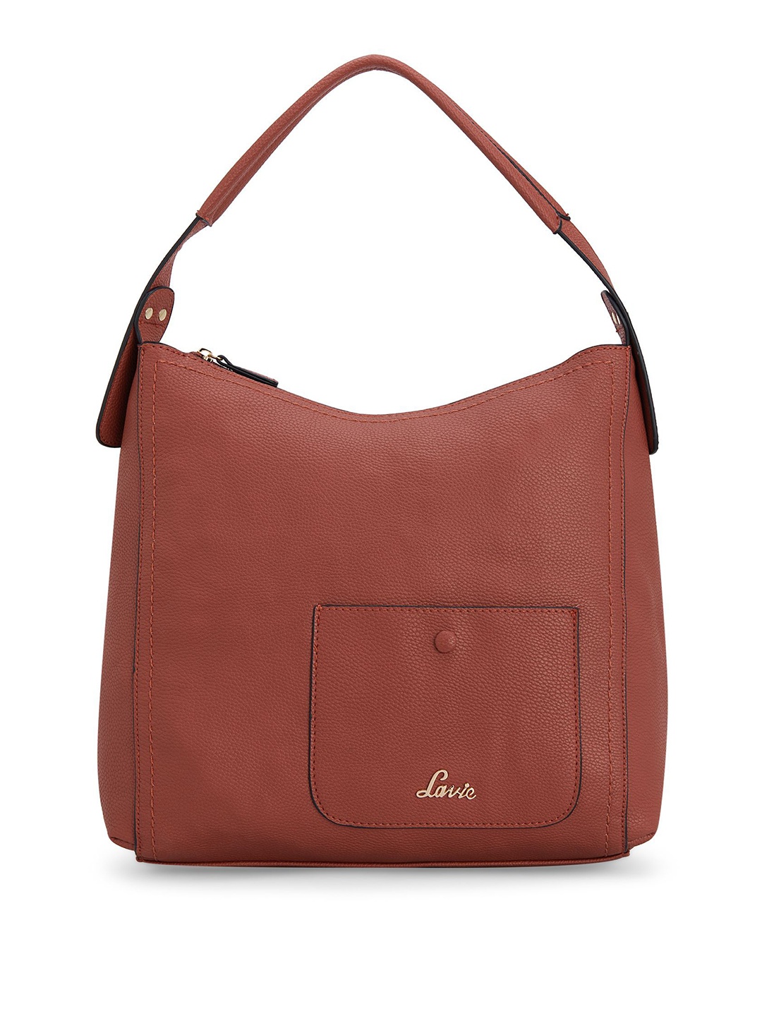 

Lavie Red Solid Hobo Bag