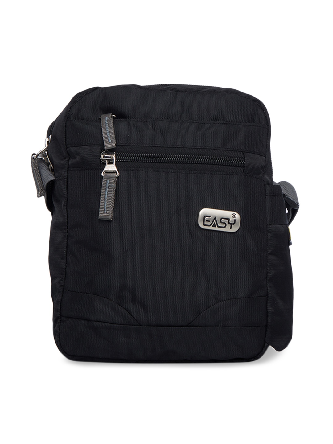 

EASY Black Solid Sling Bag