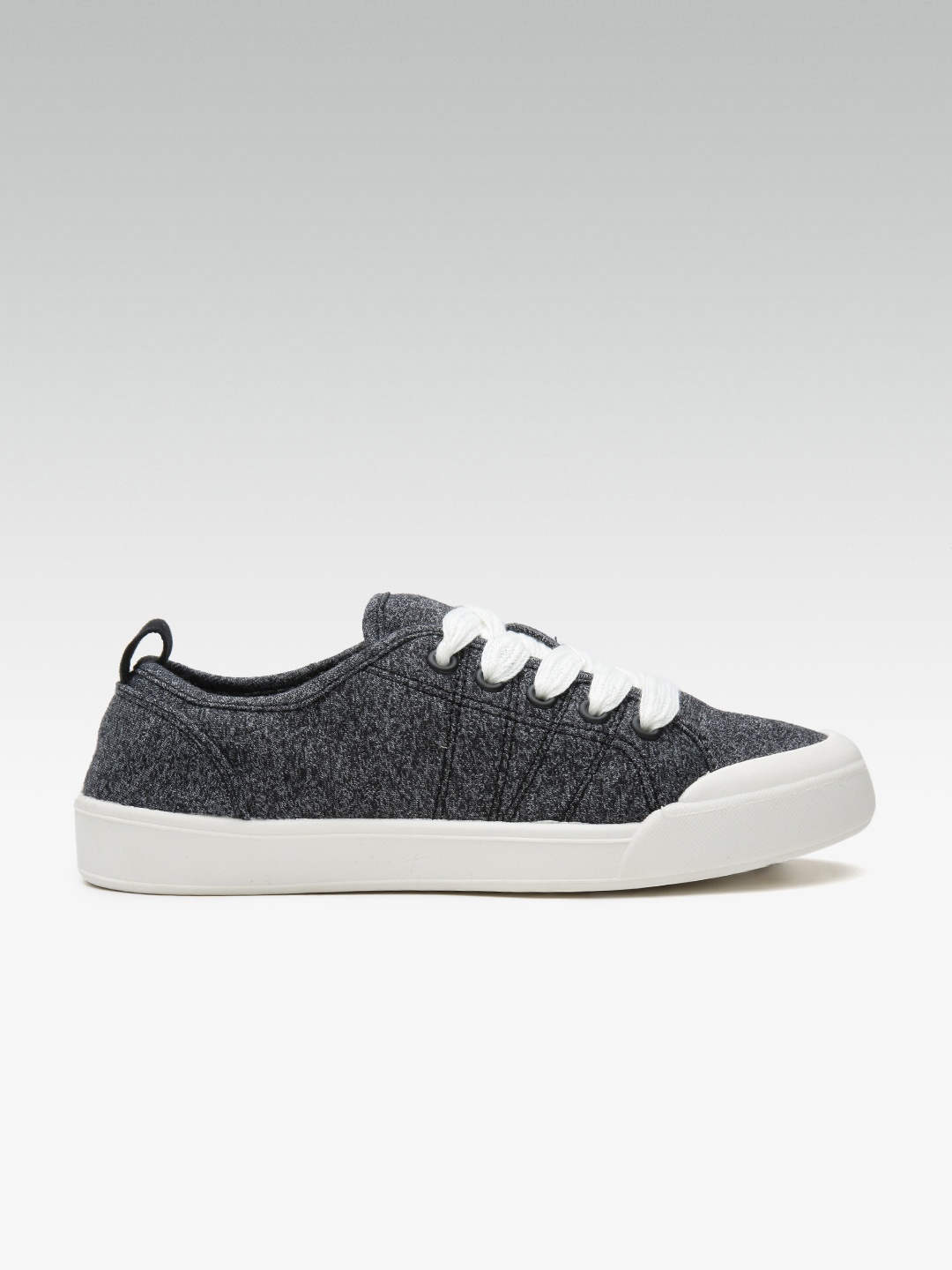 

Steve Madden Women Charcoal Grey Sneakers