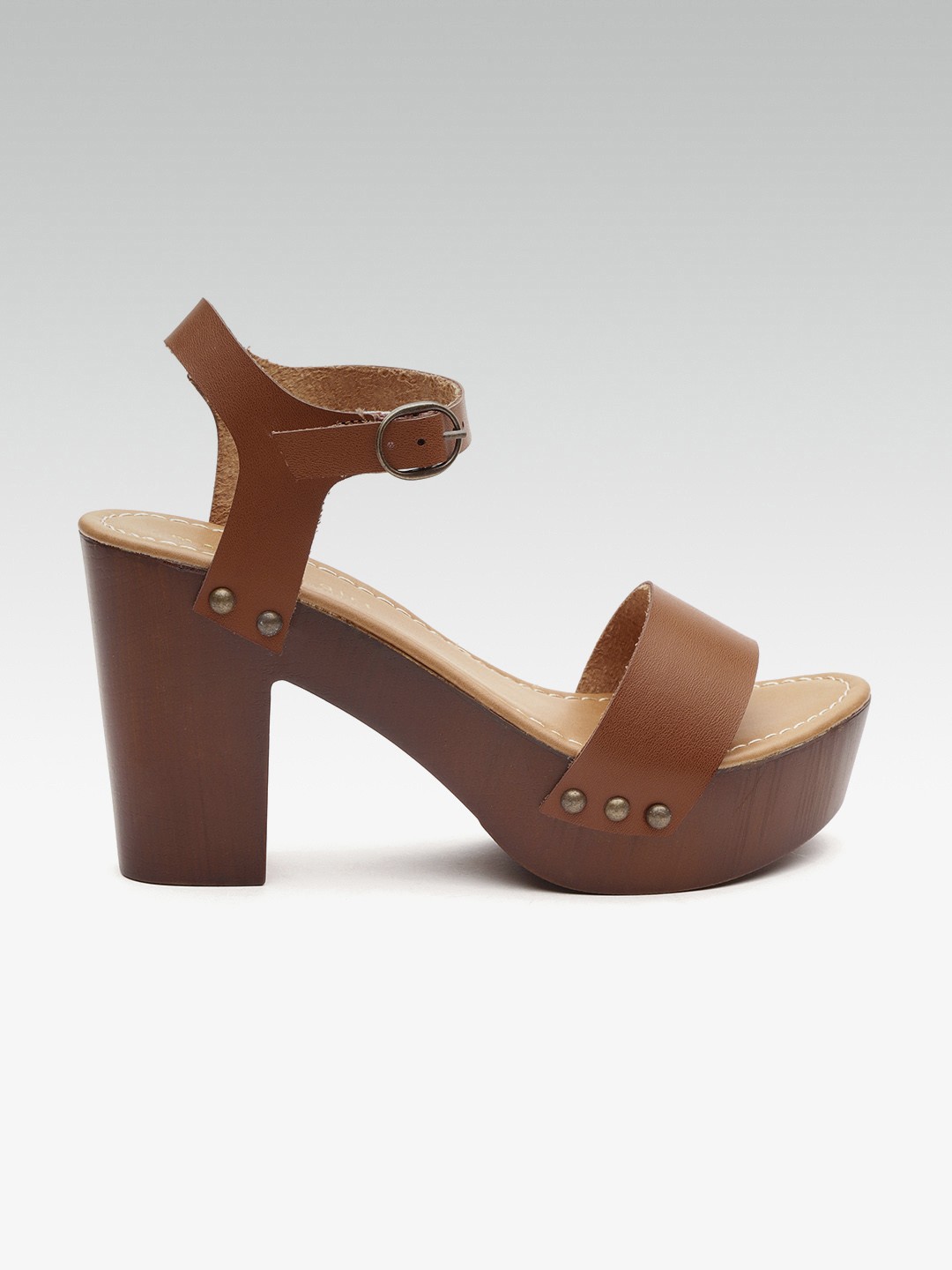 

Steve Madden Women Brown Solid Platform Heels